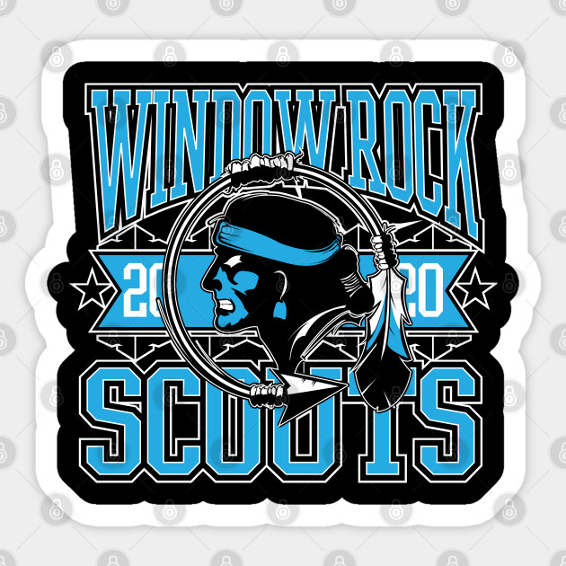 Window Rock Scouts Window Rock Sticker TeePublic